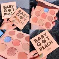 Guicami Summertime Fruit Collection 9-Colors Eyeshadow Palettes