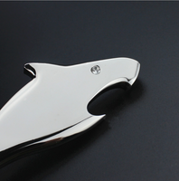 Ouvre-bouteille requin diamant, fonction de personnalisation personnalisée, porte-clés, petit cadeau, Logo personnalisable pour hommes