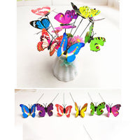 Simulation stéréo papillon libellule en plastique, prise papillon fleur de jardin
