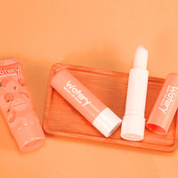 Avocado Strawberry Peach Hand Cream Lip Balm Set