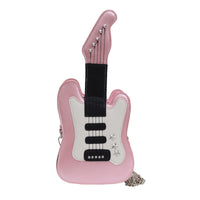 Mini Guitar Shape Crossbody Bag