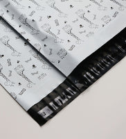 Cute Giraffe Pattern Poly Mailers (100 Pcs)