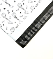 Cute Giraffe Pattern Poly Mailers (100 Pcs)
