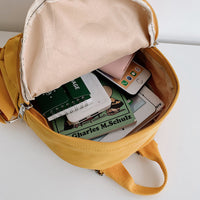 Sac à dos pour femmes, sac à dos de bonne qualité avec fermeture éclair, petit sac d'école pour adolescentes, Double ceinture, Mini sacs à bandoulière, nouvelle collection