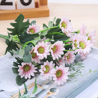 Simulation Flower Small Daisy Home Decoration Wedding Decoration Road Guide Photography Ins Props Simulation Green Plants Fake