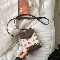 Strawberry Pattern Design Shoulder Bags