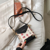 Strawberry Pattern Design Shoulder Bags