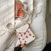 Strawberry Pattern Design Shoulder Bags