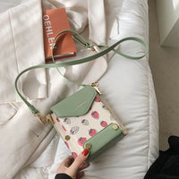 Strawberry Pattern Design Shoulder Bags