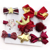 Baby Bows and Headband Set