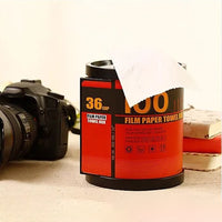 Retro Film Tissue Box Creative Funny Paper Extraction Box