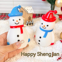 Snowman Small Night Lamp Luminous Ornaments