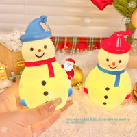 Snowman Small Night Lamp Luminous Ornaments