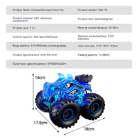 Dinosaur Spray Plastic Remote Control Car Mountain Climbing Toy Car