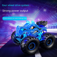 Dinosaur Spray Plastic Remote Control Car Mountain Climbing Toy Car