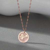 Cupid Pendant Necklace
