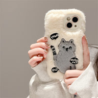 Plush Cat iPhone Case
