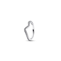 925 Silver Plate Red Heart Ring
