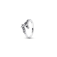 925 Silver Plate Red Heart Ring