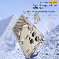 Metal Mesh Aromatherapy Diffuser iPhone Case