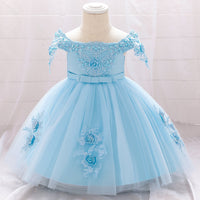 Girls Photography Full Moon Christening Dress