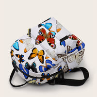 Butterfly HD Print Backpack