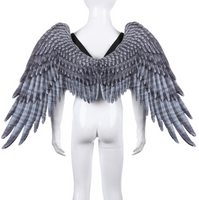Ailes d'ange 3D d'Halloween, ailes de cosplay pour fête à thème Mardi Gras (enfant/adulte)