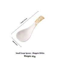 Dark Green Underglaze Porcelain Spoon Household Japanese Style Tableware Peacock Green Ceramic Small Spoon