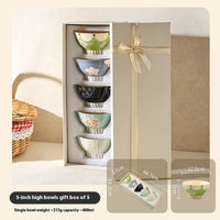 Exquisite Rice Bowl Set Tableware Set Gift Set Boxed