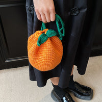 Bolso tejido con gancho de lana hecho a mano puro INS para bandolera para niños