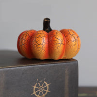Nuevo Linterna de calabaza para Halloween, lámpara LED tipo vela de calabaza de simulación,