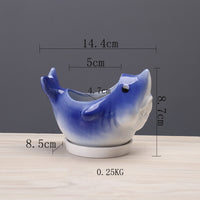 Cartoon Marine Succulent Flower Pot Ceramic Creative