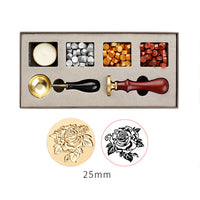 Wax Wooden Handle Seal Gift Set