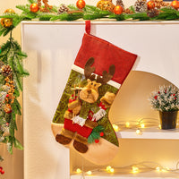 Plush 3D Christmas Stockings
