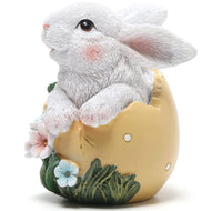 Easter Bunny Egg Resin Sculpture