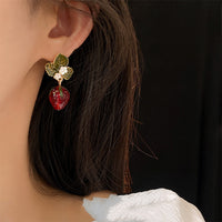 Vintage Style Strawberry Earrings