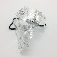 Masquerade half face men's props