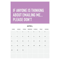 Calendar Fashion Simple Home Calendar