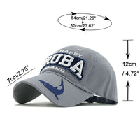 Lettre Requin Casquette De Baseball Brodée Langue De Canard