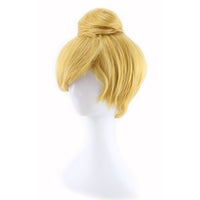 Merveilleuse fée jaune sac de cheveux COS modélisation Anime Cosplay scène Performance perruque