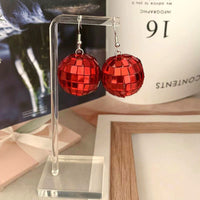 Vintage Disco Ball Earrings