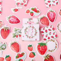 Strawberry Stickers (45 Pcs)