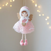 Christmas Winter Angel Girl Ornaments