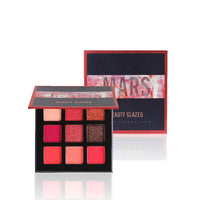 Beauty Glazed 9-colors Eyeshadow Palettes Solar System Planets