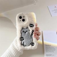 Plush Cat iPhone Case