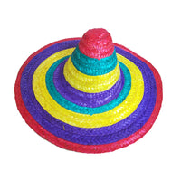 Chapeau sombrero arc-en-ciel