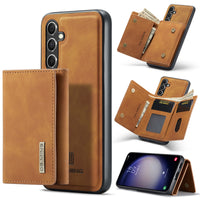 Two-in-one Leather Magnetic Wallet Samsung Phone Case