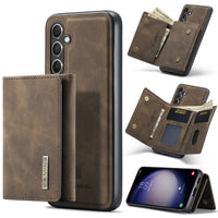 Two-in-one Leather Magnetic Wallet Samsung Phone Case