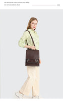 Retro College Style Stylish And Versatile Messenger Bag Casual All-matching Backpack