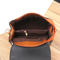Dual-purpose plaid small backpack